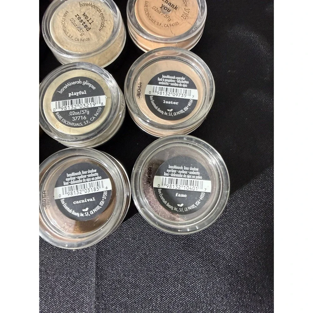 Huge Lot of‎ 14 BARE ESCENTUALS bareMinerals i.d. Eyecolor Glimmer Blush